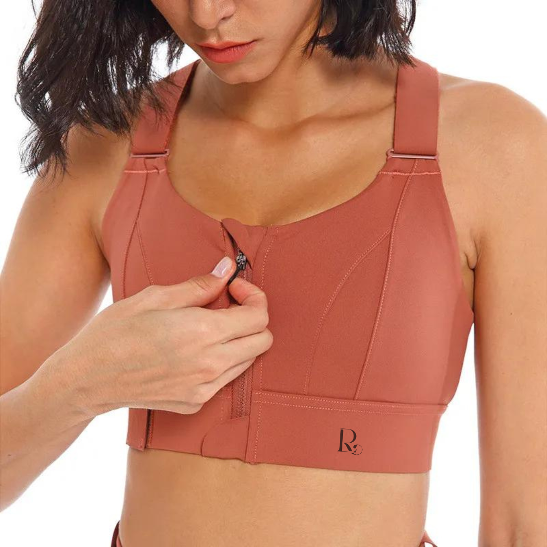 Achieve a personalized fit with our Adjustable Sports Bra. Tailored support for your active lifestyle.