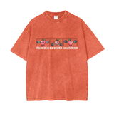 Peachy Gains: Buff Little Peach Streetwear Tee