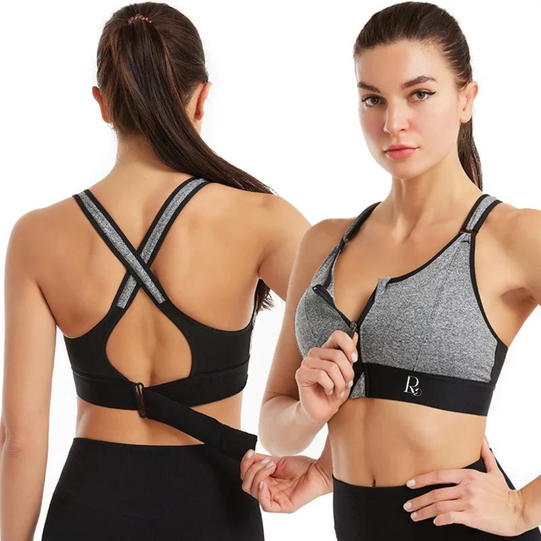 Achieve a personalized fit with our Adjustable Sports Bra. Tailored support for your active lifestyle.